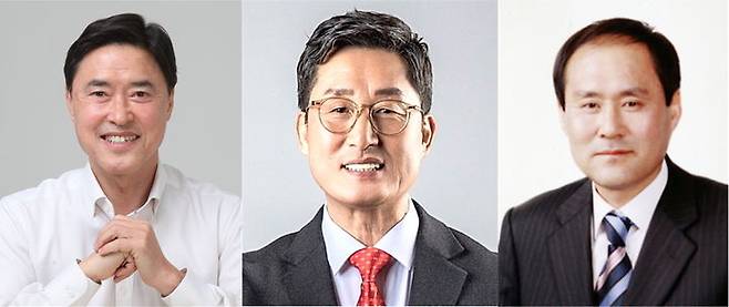 [횡성=뉴시스] 왼쪽부터 임광식·진기엽·함종국 국민의힘 횡성군수 예비후보. (사진=뉴시스 DB). photo@newsis.com  *재판매 및 DB 금지