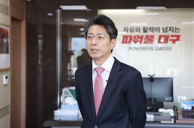 정장수 대구 중구청장 예비후보. 대구시 제공