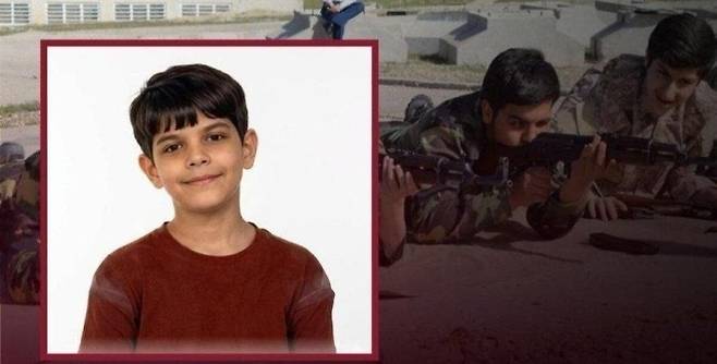 31일(현지시간) 영국 BBC는 테헤란 시 당국 기관지 ‘함샤흐리’를 인용해, 지난달 11일 11세 소년 알리레자 자파리(사진)가 아버지와 함께 검문소 근무를 돕다 공습으로 사망했다고 보도했다. 2026.3.31 이란인터내셔널 자료