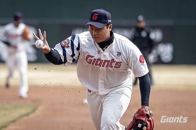 ▲ 한동희 ⓒ롯데 자이언츠