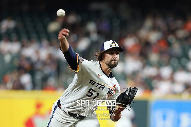 ▲ 휴스턴 애스트로스 우완투수 라이언 와이스