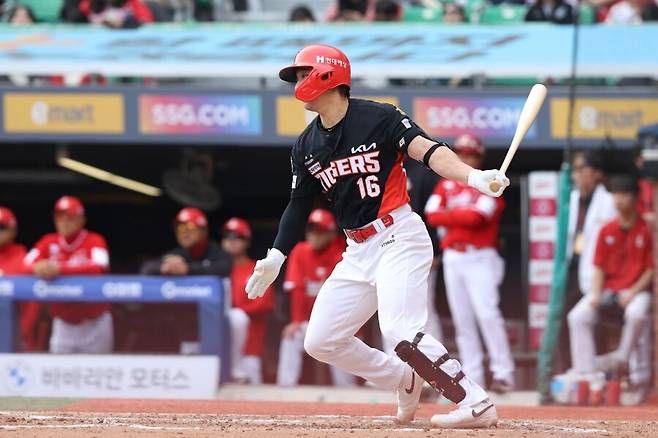 ▲ 올 시즌 KIA 전력에서 꽤 큰 기대를 모으고 있는 윤도현 ⓒKIA타이거즈