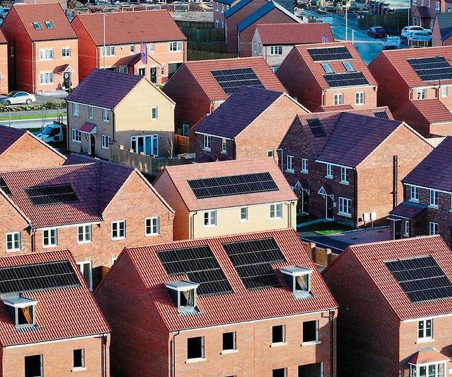 기후위기를 믿지 않는 도널드 트럼프 미국 대통령의 집권 기간에 미국 태양광 기업 주가가 상승했다. GETTYIMAGES