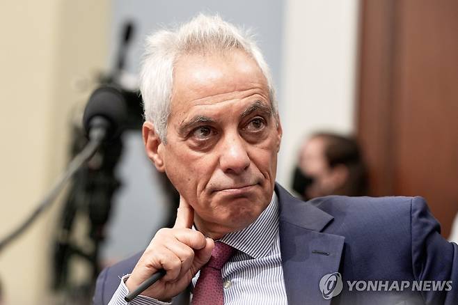 람 이매뉴얼 전 백악관 비서실장  [AP 연합뉴스 자료사진. 재판매 및 DB 금지]