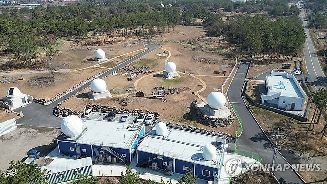 위성 지상국 단지 제주 '아시안 스페이스 파크' (제주=연합뉴스) 1일 제주시 한림읍 상대리에 개소를 하루 앞둔 우주기업 컨텍의 '아시안 스페이스 파크'(ASP)의 모습. 2026.4.1 [컨텍 제공.재판매 및 DB 금지] koss@yna.co.kr