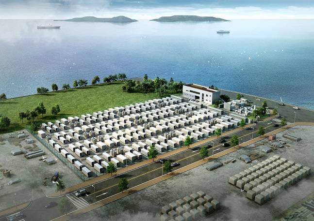 한국종합기술이 설계 예정인 BESS 조감도. /제공=한국종합기술