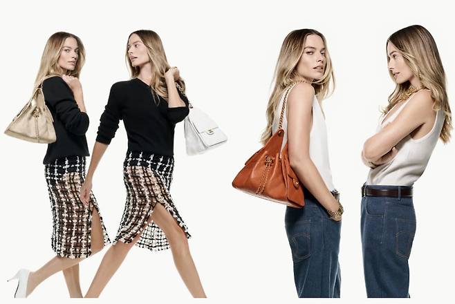 샤넬25백을 착용한 모습(샤넬 홈페이지 갈무리)