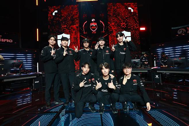 마스터스 산티아고 챔피언 농심 레드포스. 사진 | 라이엇 게임즈