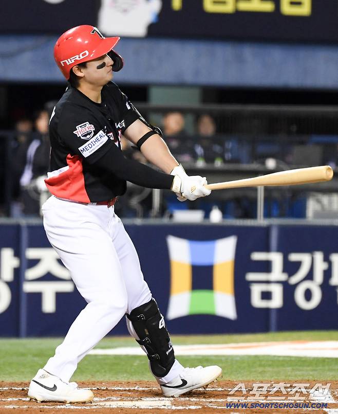 31일 잠실구장에서 열린 LG와 KIA의 경기. KIA 윤도현이 타격을 하고 있다. 잠실=박재만 기자 pjm@sportschosun.com/2026.03.31/