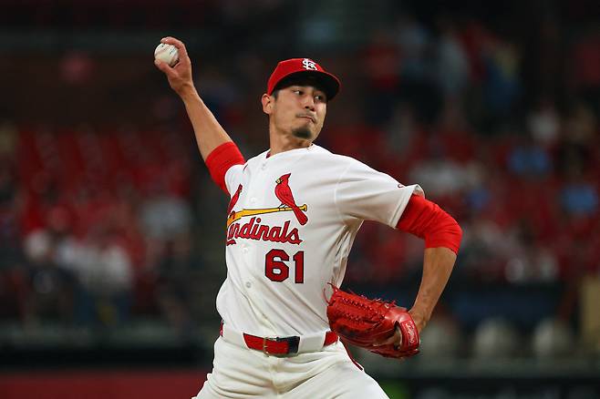 세인트루이스 카디널스 라일리 오브라이언. AFP 연합뉴스