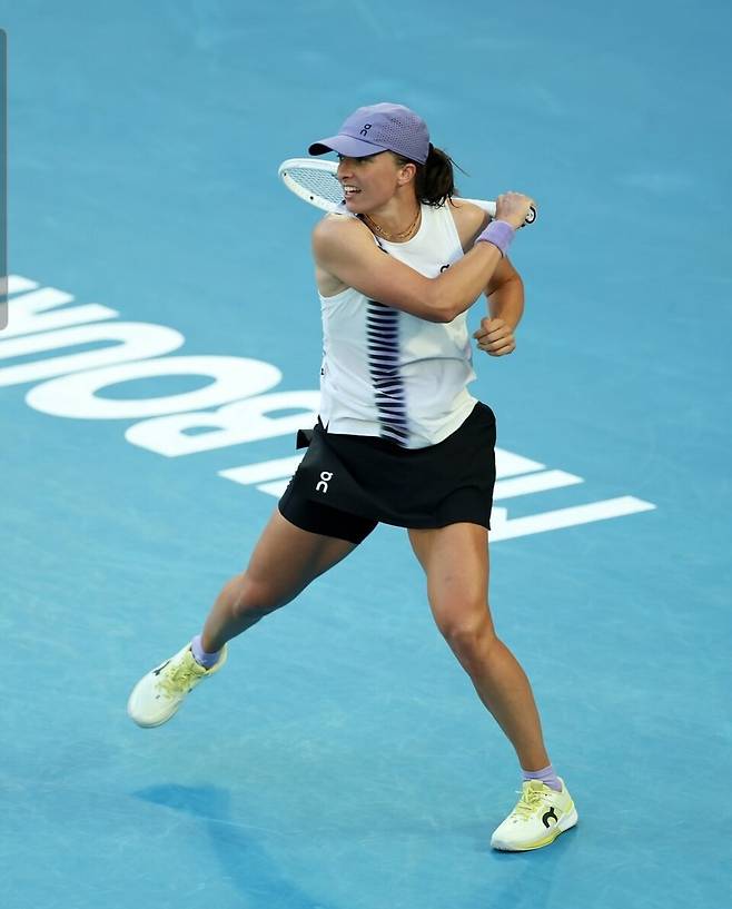 이번 시즌 12승6패로 부진한 시비옹테크. 사진 WTA 투어