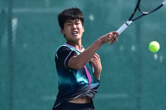 키 1m78로 피지컬이 월등한 윤상원. 황서진 기자