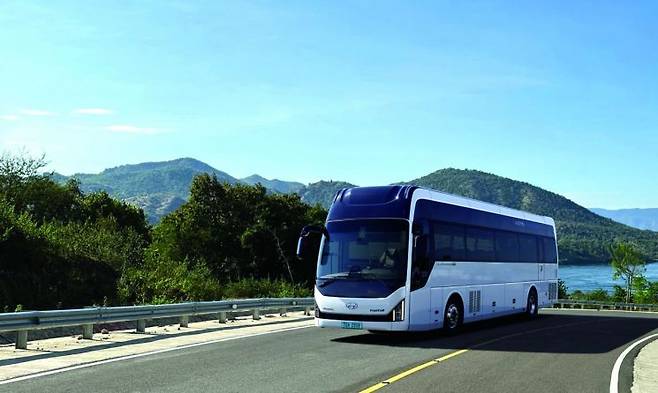 수소전기버스 일렉시티 FCEV. 현대차