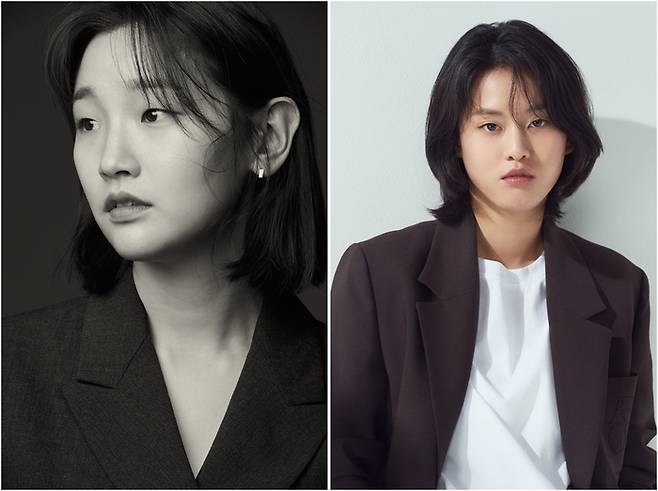 영화 <경주기행>에서 둘째 딸 ‘영주’ 역을, 배우 이연이 셋째 딸 ‘동주’ 역을 맡았다. 박소담(좌), 이연(우) [사진제공 아티스트컴퍼니, 에코글로벌그룹]