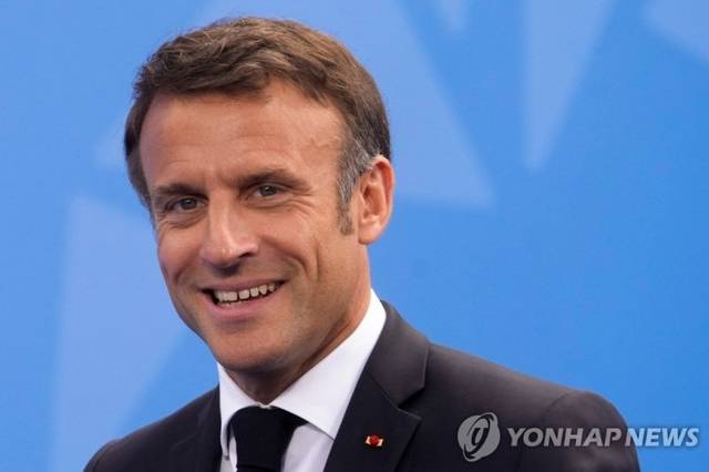 에마뉘엘 마크롱 프랑스 대통령. 로이터-연합뉴스.