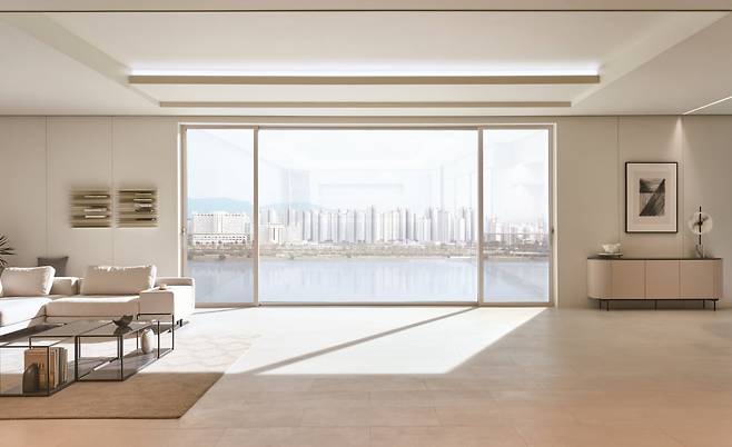 'LX Z:IN 창호 뷰프레임'./제공=LX하우시스