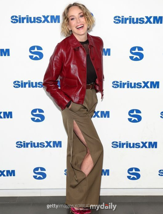 영화 '원초적 본능'의 배우 샤론 스톤이 일흔을 바라보는 나이에도 불구하고 주름 하나 없는 매끈한 비주얼을 선보여 전 세계 팬들 사이에서 성형 논란의 중심에 섰다./게티이미지코리아, 마이데일리