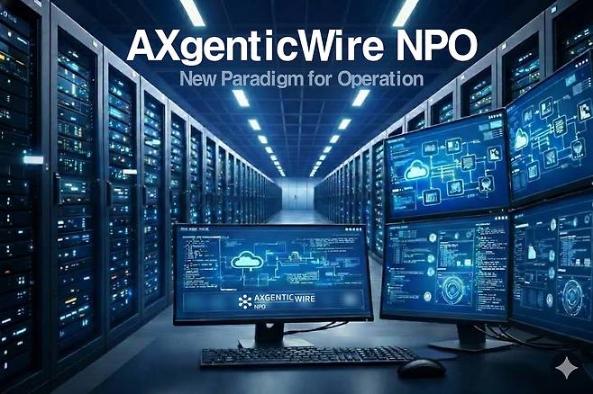 ‘AXgenticWire NPO’를 AI로 생성한 이미지. [SK AX 제공]