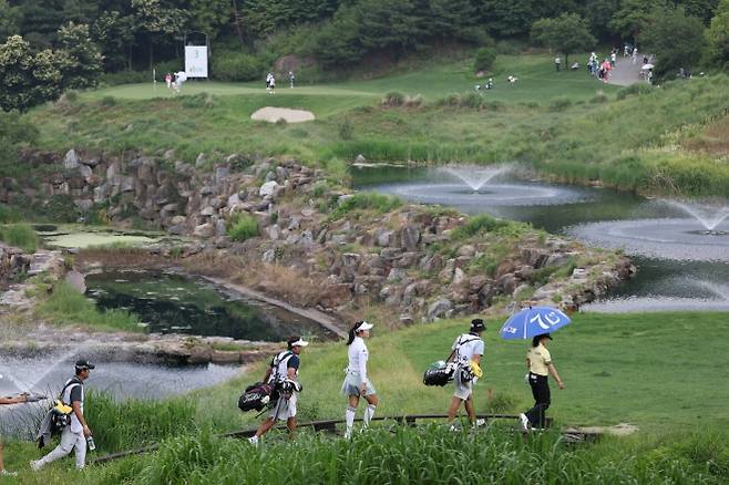 지난해 KLPGA투어 DB그룹 한국여자오픈이 치러진 충북 음성군 레인보우힐스CC. 세계적인 코스 설계가 로버트 트렌트 존스 주니어가 만든 최상급 코스로 꼽힌다. KLPGA 제공