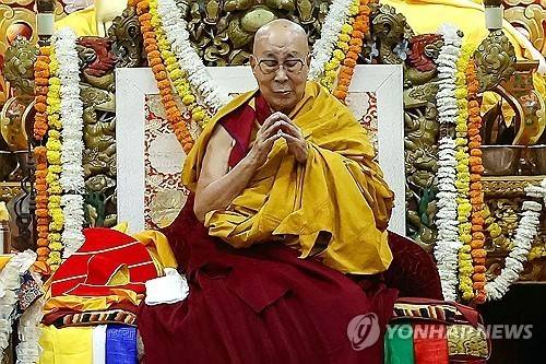 달라이 라마 [AFP 연합뉴스 자료사진. 재판매 및 DB 금지]