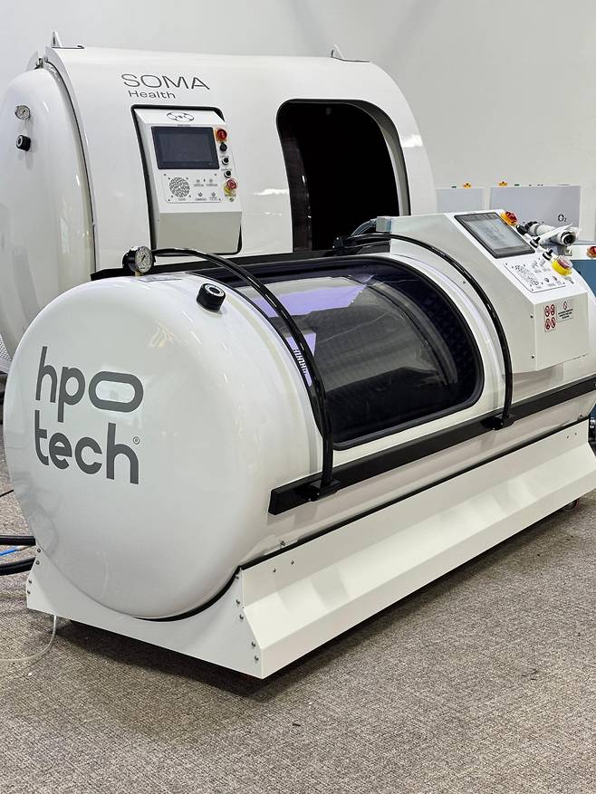 1인용 HBOT.(사진제공=HPOTECH)