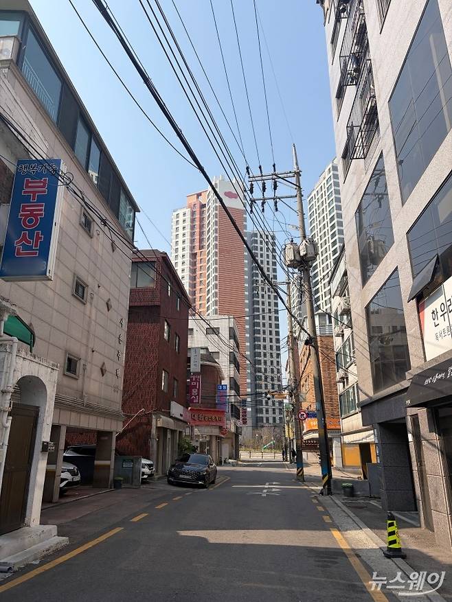 서울 송파구 '마천4구역 재개발사업' 현장. 사진=박상훈 기자