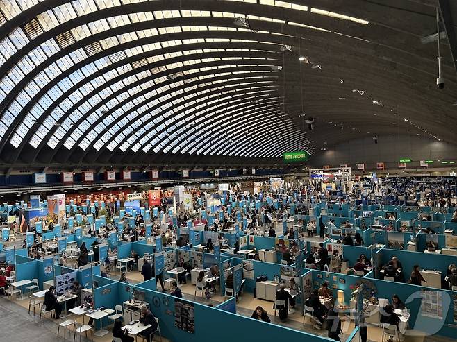 1일(현지시간)  프랑스 니스 박람회장인 '팔레 데 엑스포지시옹'에서 열린 랑데부 프랑스 2026 ⓒ 뉴스1 윤슬빈 관광전문기자