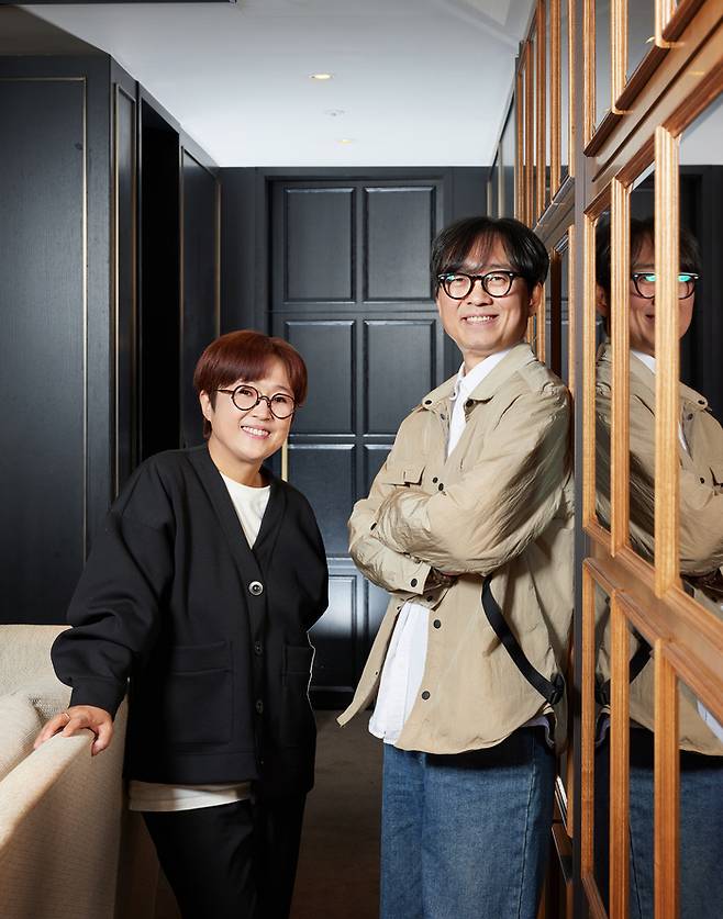 송은이 대표-장항준 감독. 사진 | 콘텐츠랩 비보