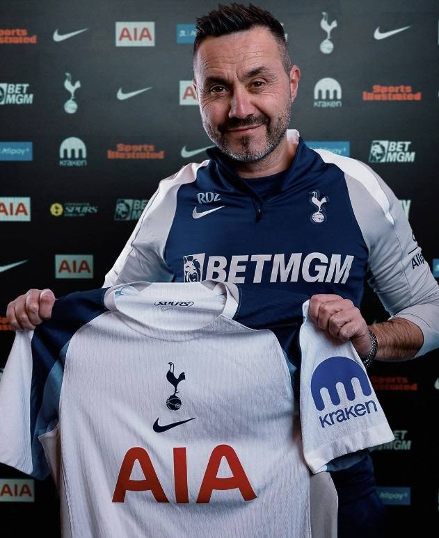 데 제르비    캡처=토트넘 구단 SNS