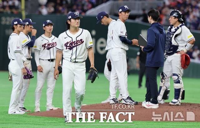 한국야구대표팀은 지난달 끝난 WBC에서 투수진의 붕괴로 어려움을 겪었다. 대표팀 훈련 시스템부터 관리까지 전반적인 재점검이 필요하다. /뉴시스