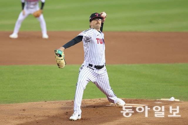 LG 아시아쿼터 투수 웰스. LG 트윈스 제공