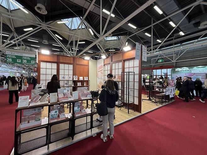 한산한 일본관 모습. (사진=최수진 기자)