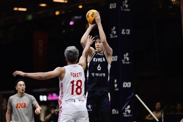 김승우의 통가전 활약은 4년 만에 메인 드로우 진출이라는 역사로 이어졌다. 사진=FIBA 제공