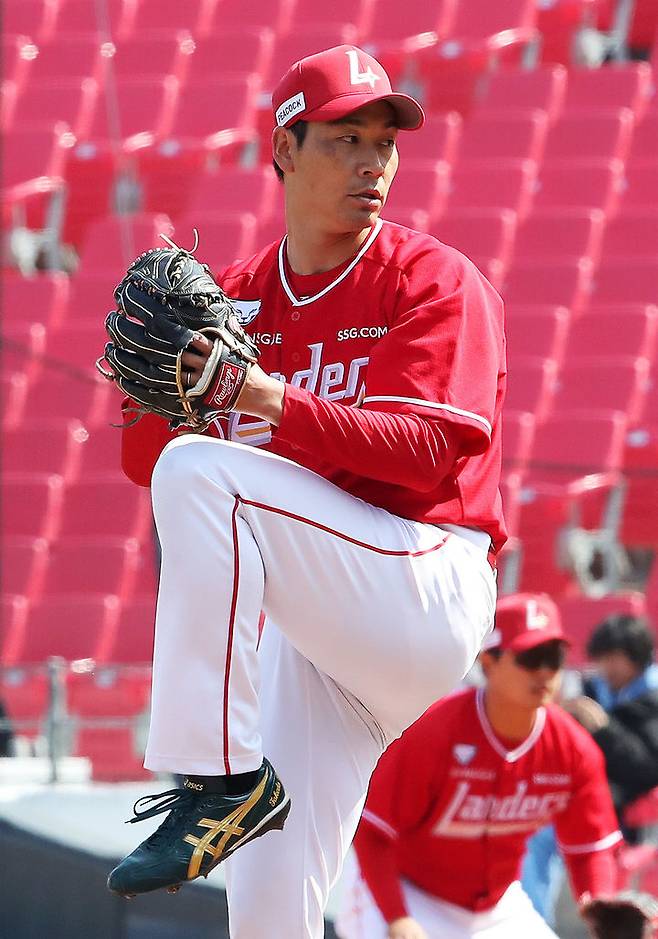 [서울=뉴시스] 프로야구 SSG 랜더스의 타케다 쇼타. (사진 = SSG 랜더스 제공) *재판매 및 DB 금지