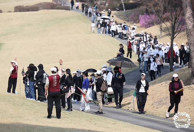 더 시에나 오픈 1R 10번 홀. KLPGA