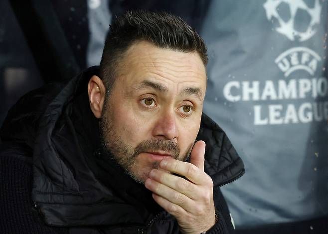 잉글랜드 프로축구 프리미어리그 토트넘 홋스퍼의 지휘봉 잡게 된 로베르토 데 제르비 감독. 로이터연합뉴스