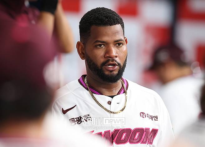 ▲ 키움 라울 알칸타라 ⓒ곽혜미 기자