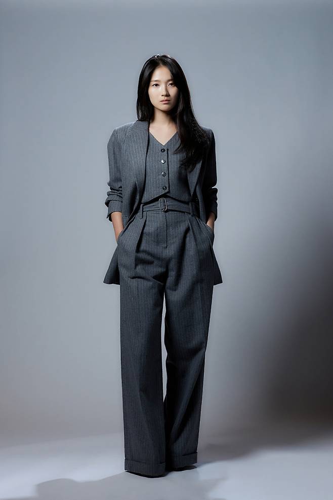 영화 '살목지'(감독 이상민)의 주연배우 김혜윤이 2일 진행된 라운드 인터뷰를 위해 포즈를 취하고 있다. /사진제공=쇼박스 2026.04.02 /사진=이동훈 photoguy@