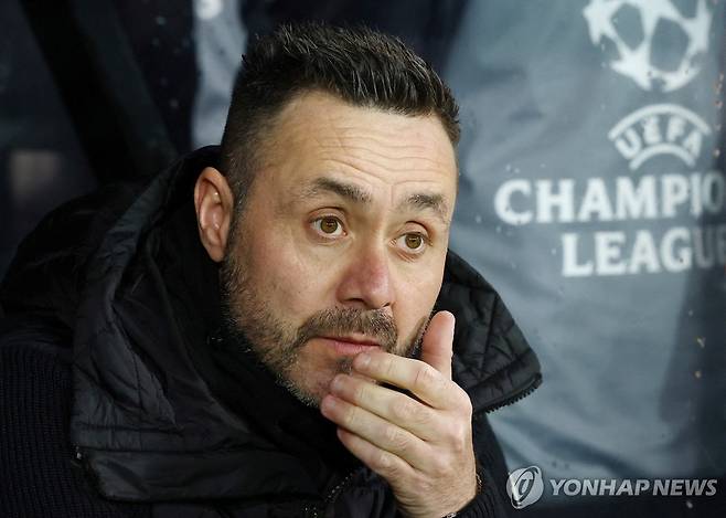 로베르토 데 제르비 신임 토트넘 감독 [로이터통신=연합뉴스]