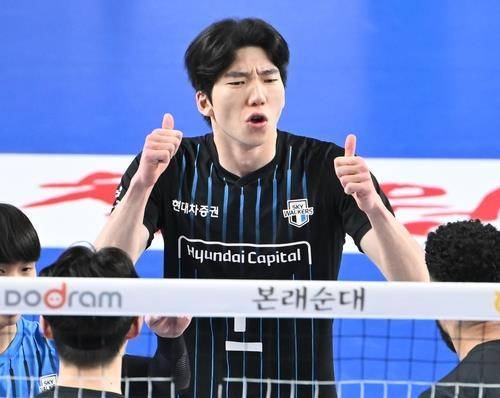 남자 대표팀 주축인 현대캐피탈의 허수봉 [한국배구연맹 제공. 재판매 및 DB 금지]