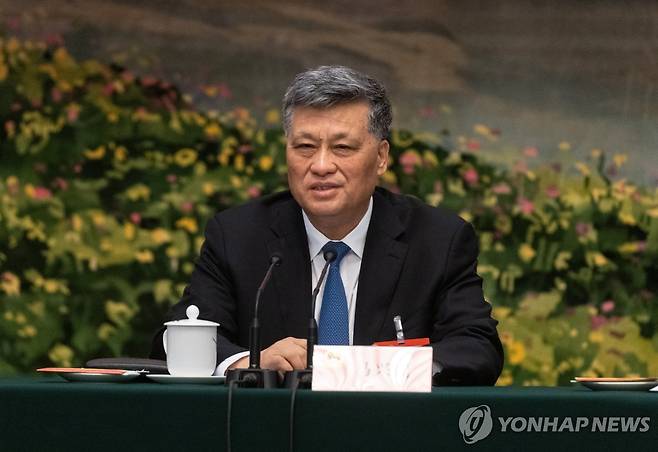 지난해 양회에 참석한 마싱루이 [EPA=연합뉴스 자료사진]