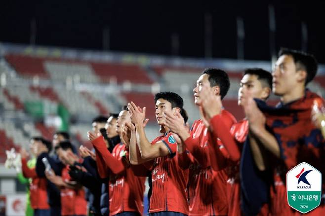 김천 상무. 사진=한국프로축구연맹