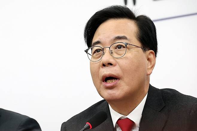 송언석 국민의힘 원내대표. 연합뉴스