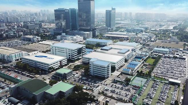 삼성전기 수원사업장 전경. 뉴시스 제공