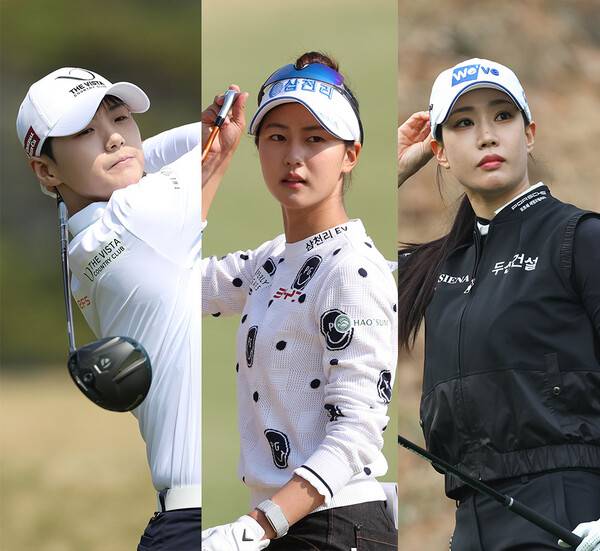 한국여자프로골프(KLPGA) 투어 2026시즌 '국내 개막전'인 신설 대회 더 시에나 오픈에 출전한 스타플레이어 박성현, 송지아, 유현주 프로. 사진제공=KLPGA (사진을 무단으로 사용하지 마십시오.)