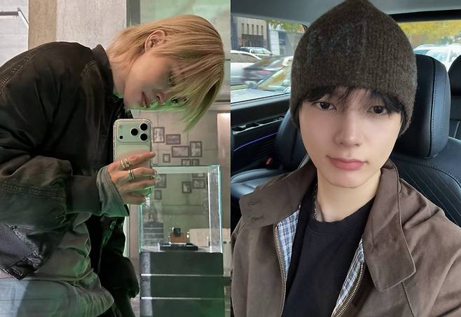 사진=방탄소년단 지민(왼쪽)·이세온 SNS