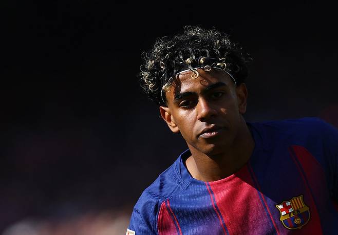 스페인 대표팀 공격수 라민 야말. 로이터=연합뉴스