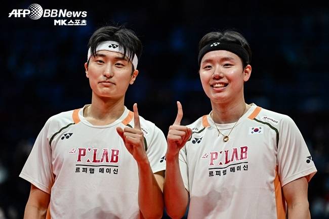 김원호(왼쪽)-서승재(오른쪽). 사진=ⓒAFPBBNews = News1