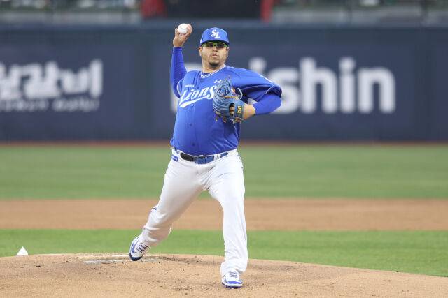 삼성 라이온즈 아리엘 후라도./삼성 라이온즈