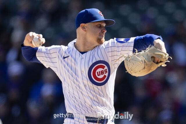 전완근 통증으로 강판된 케이드 호튼./게티이미지코리아